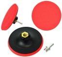 KOTOUČ KLAPKY 125MM + ADAPTÉR NA BRÚSKU A VŔTAČKU