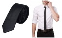 TIE Pánsky štíhly sleď, ČIERNA