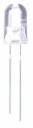LED 5MM Biela 10 kusov od 3,2V do 3,4V