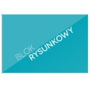 Interdruk podložka na kreslenie, 20 bielych listov A4, 60g/m2