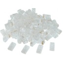 50 ks RJ45 8P8C INTERNETOVÁ ZÁSTRČKA SVORKY