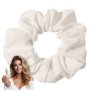Gumička do vlasov LIKE SILK scrunchies biela BEZPEČNÉ froté LARGE XXL