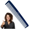 Kadernícky hrebeň na rozčesávanie kučeravých vlasov, široký rozstup zubov