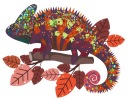 NÁLEPKA NA SKLENÝ NÁBYTOK ZRKADLO CHAMELEON GEKOON