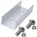 KONEKTOR x1 PRE LIŠTY FV PROFILU 40x40 + SKRUTKA M10 x2 + MATICA M10 x2