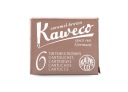 Atramentové náplne - Kaweco - Caramel Brown, 6 ks