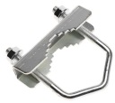 CLAMP CLAMP Small TIMBER Anténny stožiar BRACKET 9cm CYBM