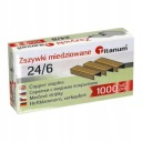 Titánové POMEDENÉ SVORKY 24/6 1000 kusov