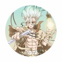 Anime Dr. Pin Kameň Senkuu 58mm
