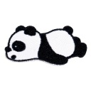 Nažehľovacia nášivka Panda ospalá, spiaca, ležiaca