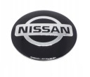 Nálepka Nissan, emblém, ráfik, kryt náboja, 60 mm