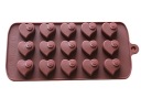 SILIKÓNOVÁ FORMA NA ČOKOLÁDU ČOKOLÁDY SRDCE VALENTÍNSKE SRDCE PRALINE
