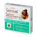 Joanna, SENSUAL, Náplasti na depiláciu tváre s extraktom
