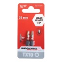 Nárazový bit Milwaukee Shockwave Thorx TX10x25mm