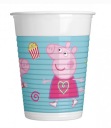 Plastové poháre PEPPA PIG pepa pig 8 ks