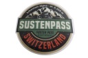 NÁLEPKA SUTENPASS ŠVAJČIARSKO 6,6 x 6,6 cm UNIKÁTNA KOLEKCIA
