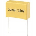 CI 220NF/310V AC/630DC X2 kondenzátor