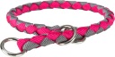 Trixie Cavo, škrtiaci obojok, pre psov, fuchsia/grafit, popruh, L: 4