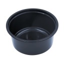 Okrúhla PP nádoba, čierna, 350 ml (D-8115c) 50 ks.