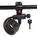 Zámok na bicykel Zámkový motorový kočík 88cm 9mm + držiak na rám