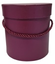 Debnička na kvety, dóza na kvety, priemer 12 cm, slivka