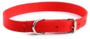 Látkový obojok pre psa TAPE 19-26cm ČERVENÝ