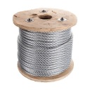Lanko oceľové pozinkované 10mm 1m 6x19