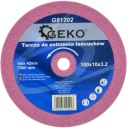 Kamenný kotúč na brúsku reťazí elektrických píl 100x10x3,2 GEKO