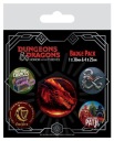Pripináčiky na batoh Dungeons and Dragons