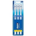 Zubné kefky Oral-B 1-2-3 indikátor 3 kusy | Stredná tvrdosť