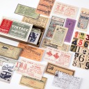 Retro Scrapbookingové nálepky na Scrapbookingové steny