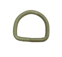 D-krúžok 25/4mm Leathercraft polkruh Khaki/Oliwka D