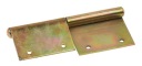 PÁNT PLOCHÝCH DVERÍ 140 mm KOVANÝ ĽAVÝ ZINKOVANÝ