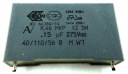 ARCOTRONICS 275V 0,15uF 150nF 10% Fólia 10 ks.