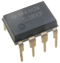Operačný zosilňovač TL081 DIP8 /2262