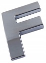 X7M19 ZNAK PÍSMENO PÍSMENO ČÍSLO ČÍSLA CHROME F