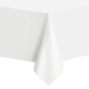 Fóliové prestieranie, biele, plastové, 137x274cm