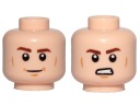 Lego New Head Light Nougat Head Star Wars Han Solo 3626cpb2108