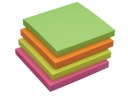 Samolepiaci notebook Q-Connect 76x76mm /450k/ 6 Col.