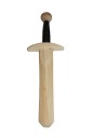 Malý drevený rytiersky meč, 41 cm, nelakovaný