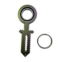 KEYRAMBIT KEYSPINNER KEYRING TIKTOK MEČ MINECRAFT FARBA GALAXY ZELENÁ FIALOVÁ