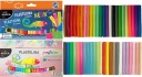 Školská plastelína Neon 24 farieb + Pastelová plastelína 24 farieb Kidea