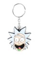 Prívesky na kľúče RICK AND MORTY, krúžky na kľúče