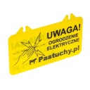 Značka POZOR Elektrický plot