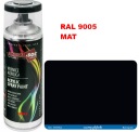 matná čierna RAL 9005 SPREJ 400ml profesionálna rada HQ AMBROSOL 1233