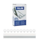 ŠKOLSKÉ POMÔCKY CHALK Biela pre najmenších 10 kusov MILAN CHALK Small