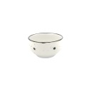 Alumina Bogucice Cottage Biela šalátová misa 9 cm