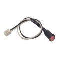 Fotorezistor 7mm GL5528 10K-20K Ohm + 15cm kábel