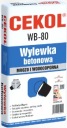 Mrazuvzdorný betónový poter WB-80 CEKOL 5kg