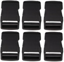Plastová spona na opasok 4cm 40mm - 6 ks